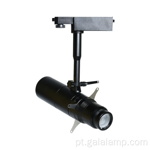 Luz LED profissional para trilho de contorno: Zoom Spotlight